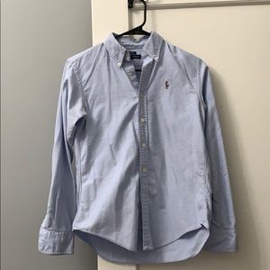 Ralph Lauren blue button down
